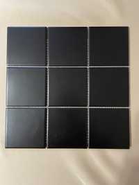 Plytki czarne 10x10 cm Villeroy&Boch