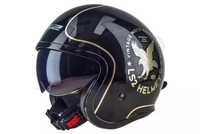 Kask motocyklowy nowy model LS2 OF599 SPITFIRE FLIER BLACK rozmiar XL