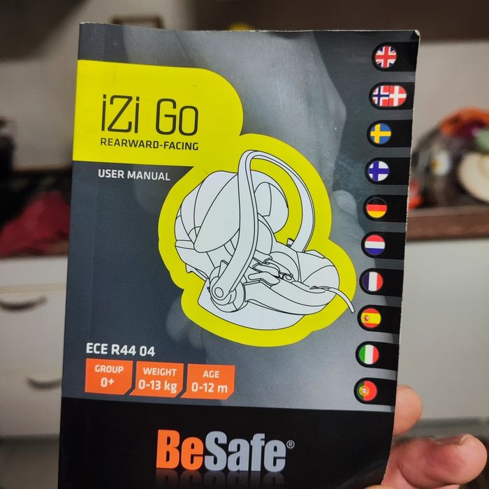 Ovo be safe izi go/ redutor/ capa da chuva