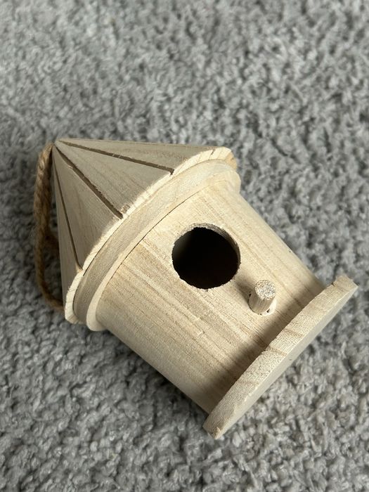 BUDKA lęgowa dla ptaków  DREWNIANY DOMEK KARMNIK !!! Okazja !!!