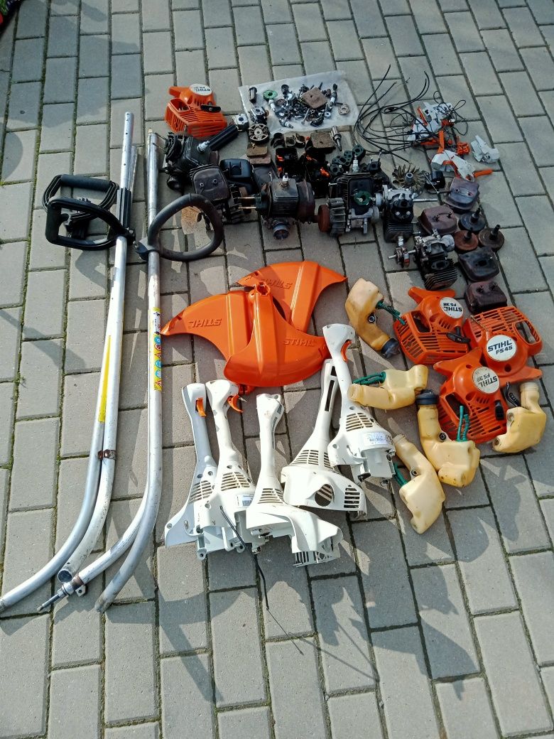 Kosa, podkaszarka Stihl Fs 45/ 38 na części