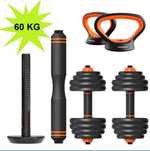 Conjunto de halteres xiaomi Fed 60 kg