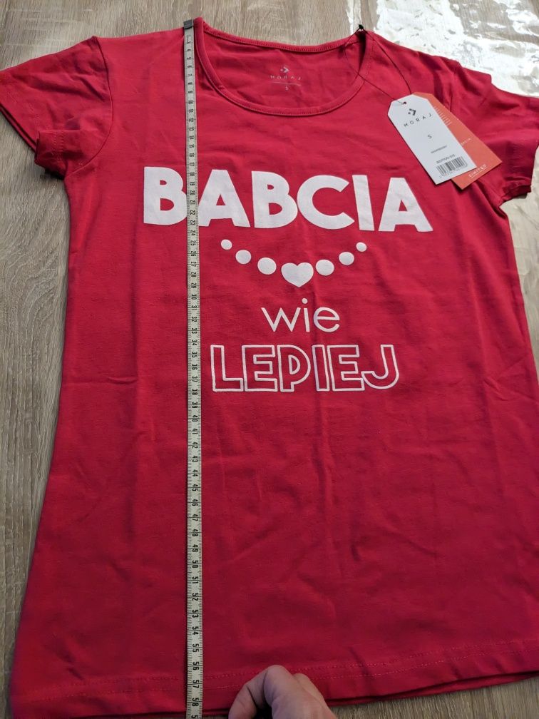 T-shirt, prezent, Babcia