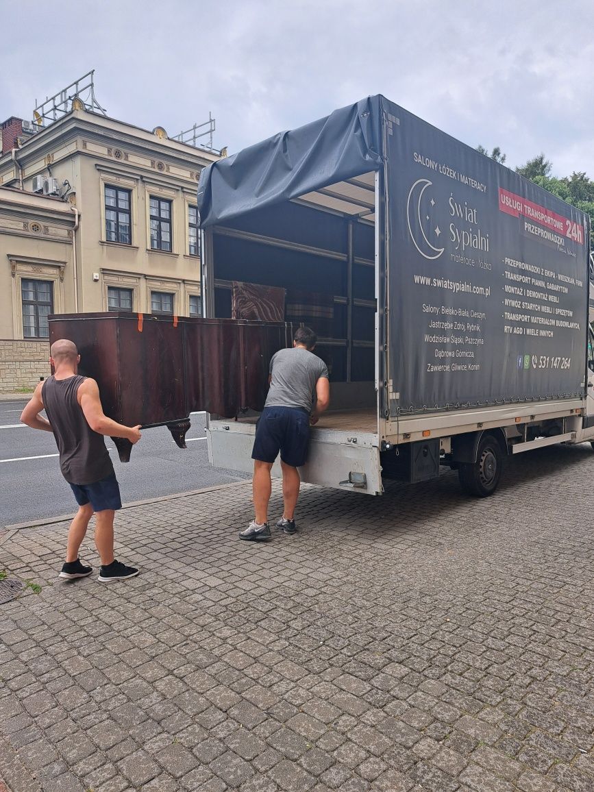 Przeprowadzki bus 24h Pracujemy Niedzielę i święta