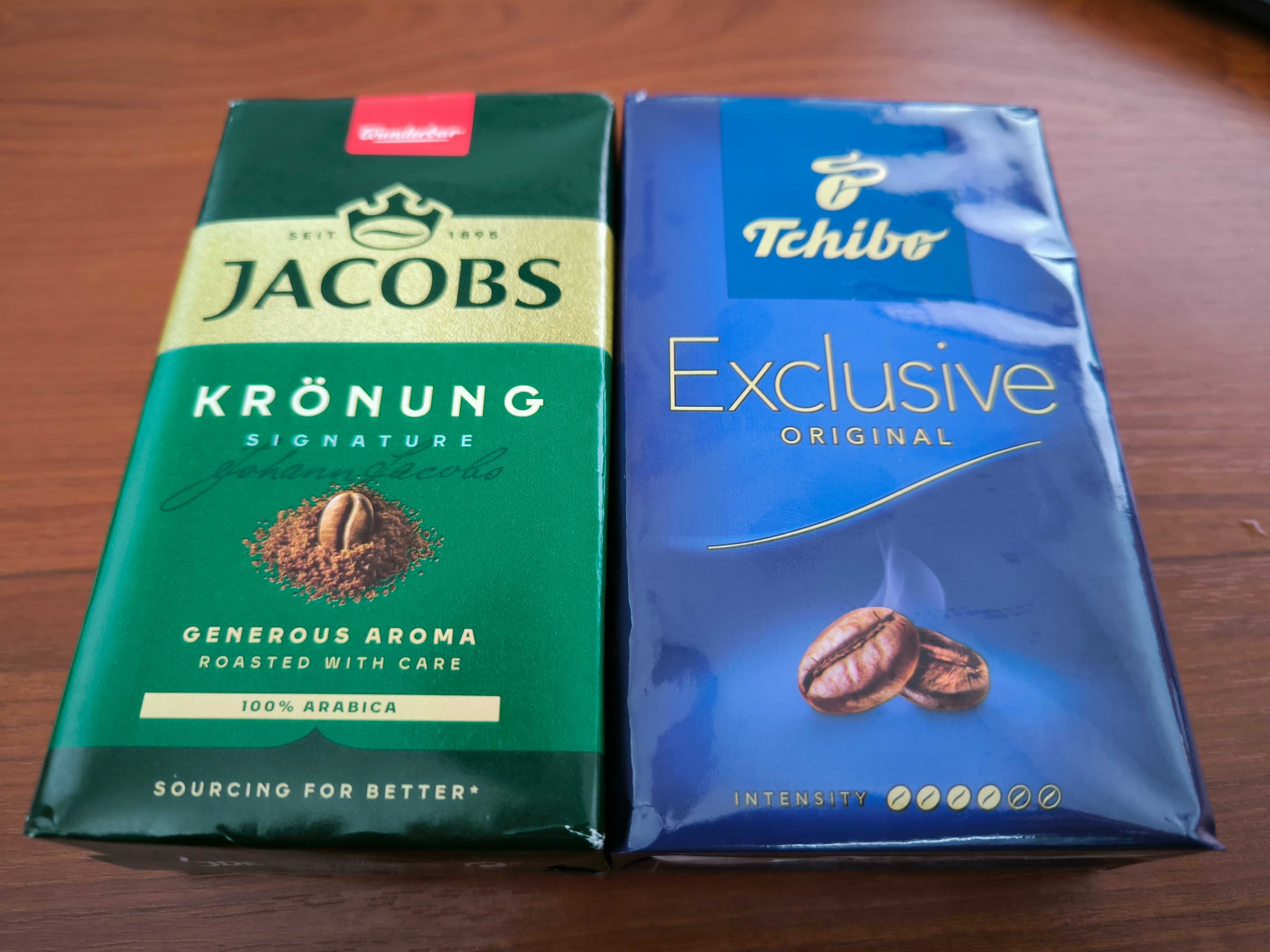 Kawa Jacobs 250g + Tchibo Exclusive 250 g Mielona ŚWIEŻA