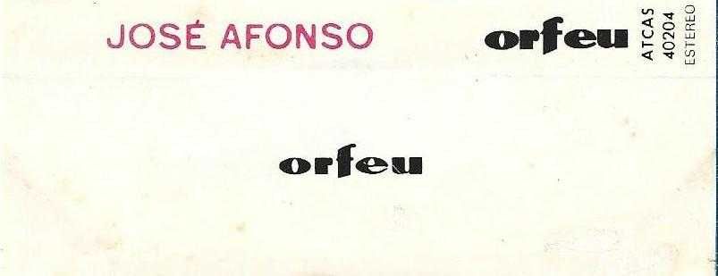 José Afonso	- - - - -		Enquanto Há Força	- - - - -	K7