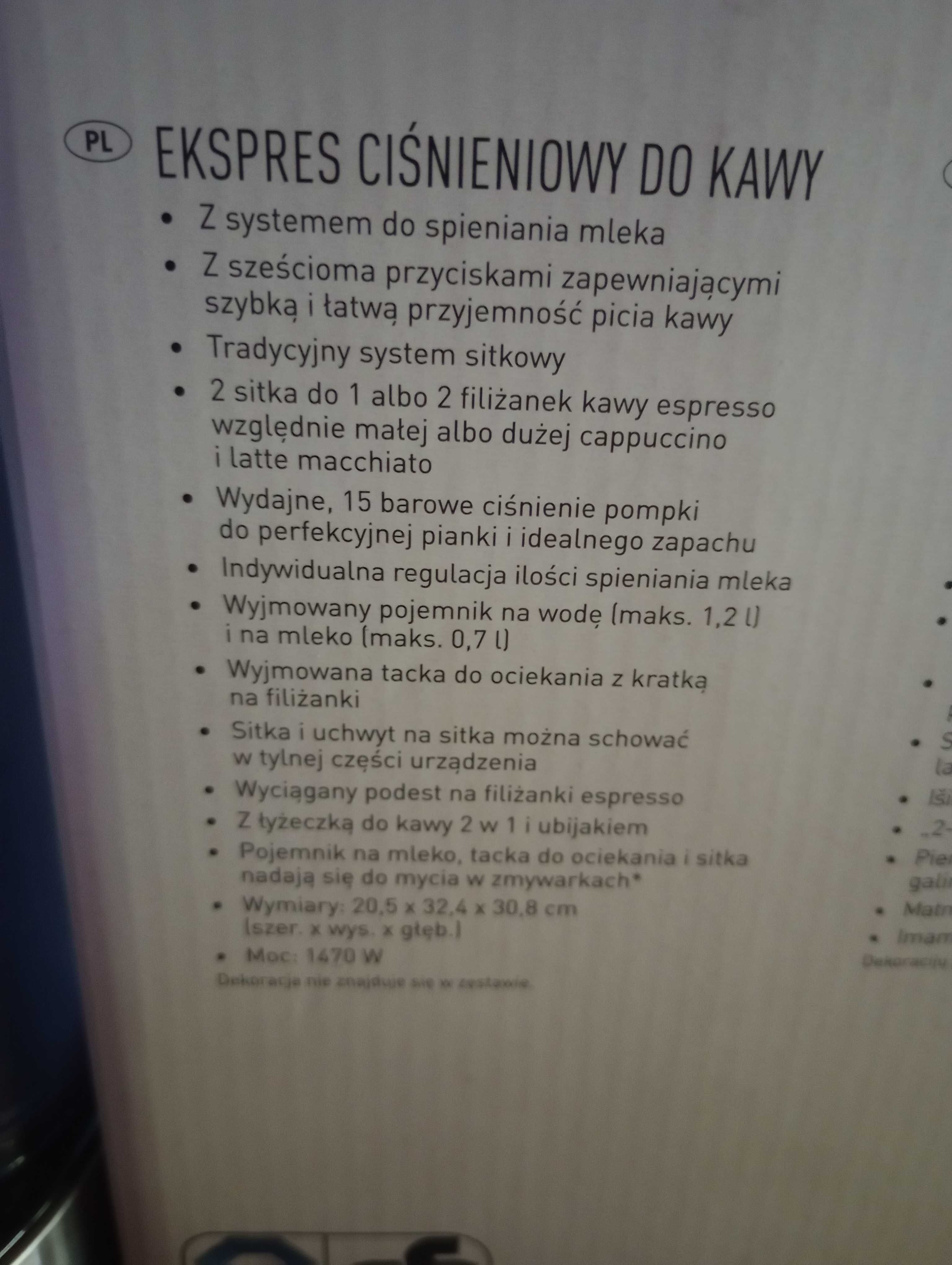 Ekspres do kawy silver crest