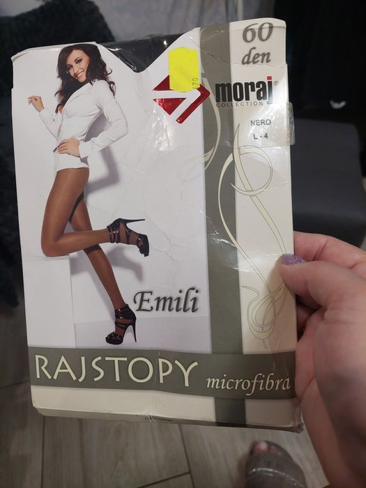 Rajstopy damskie rozm L-4, 60 den, microfibra