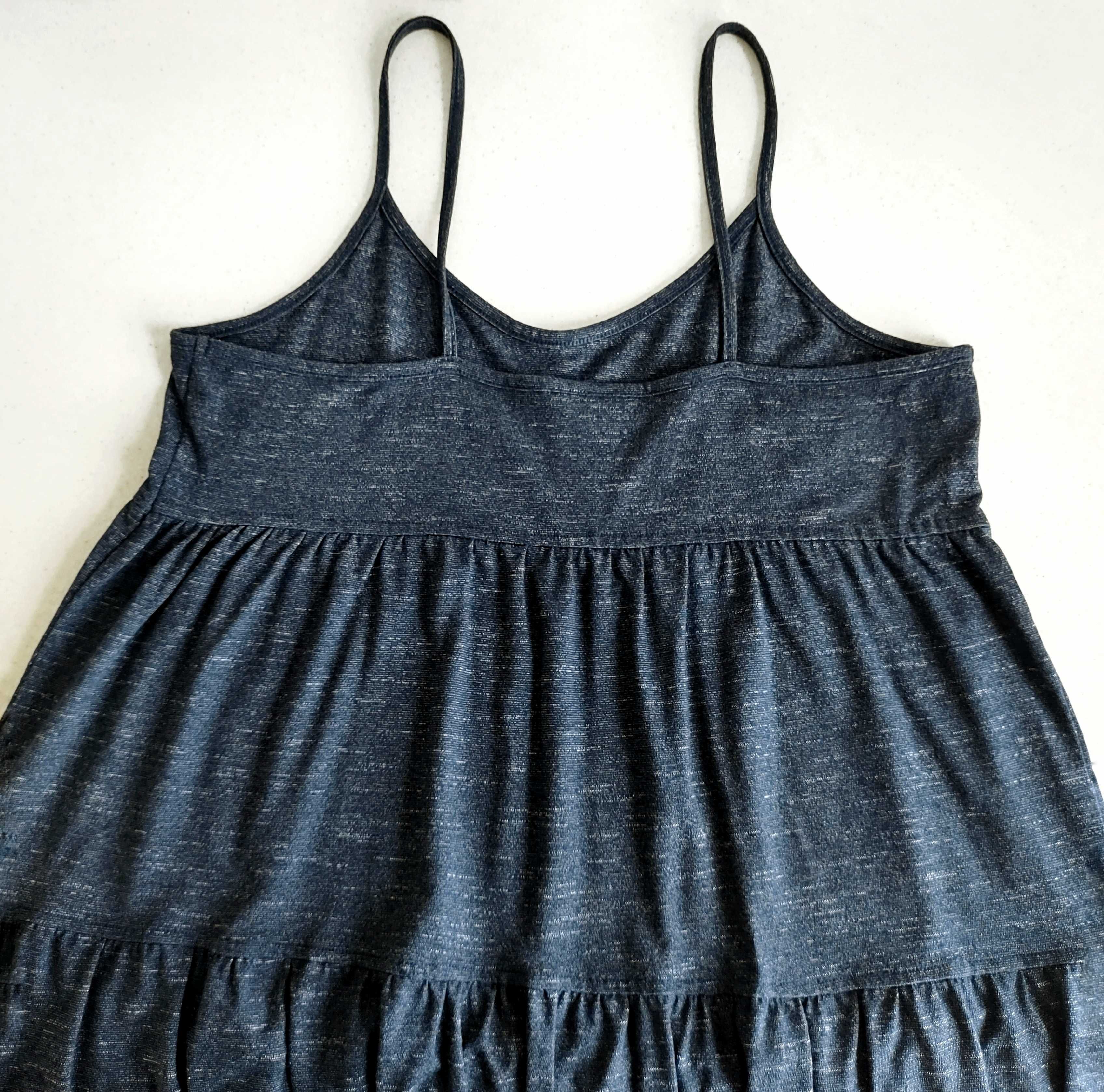Ярусное платье сарафан для беременных Topshop