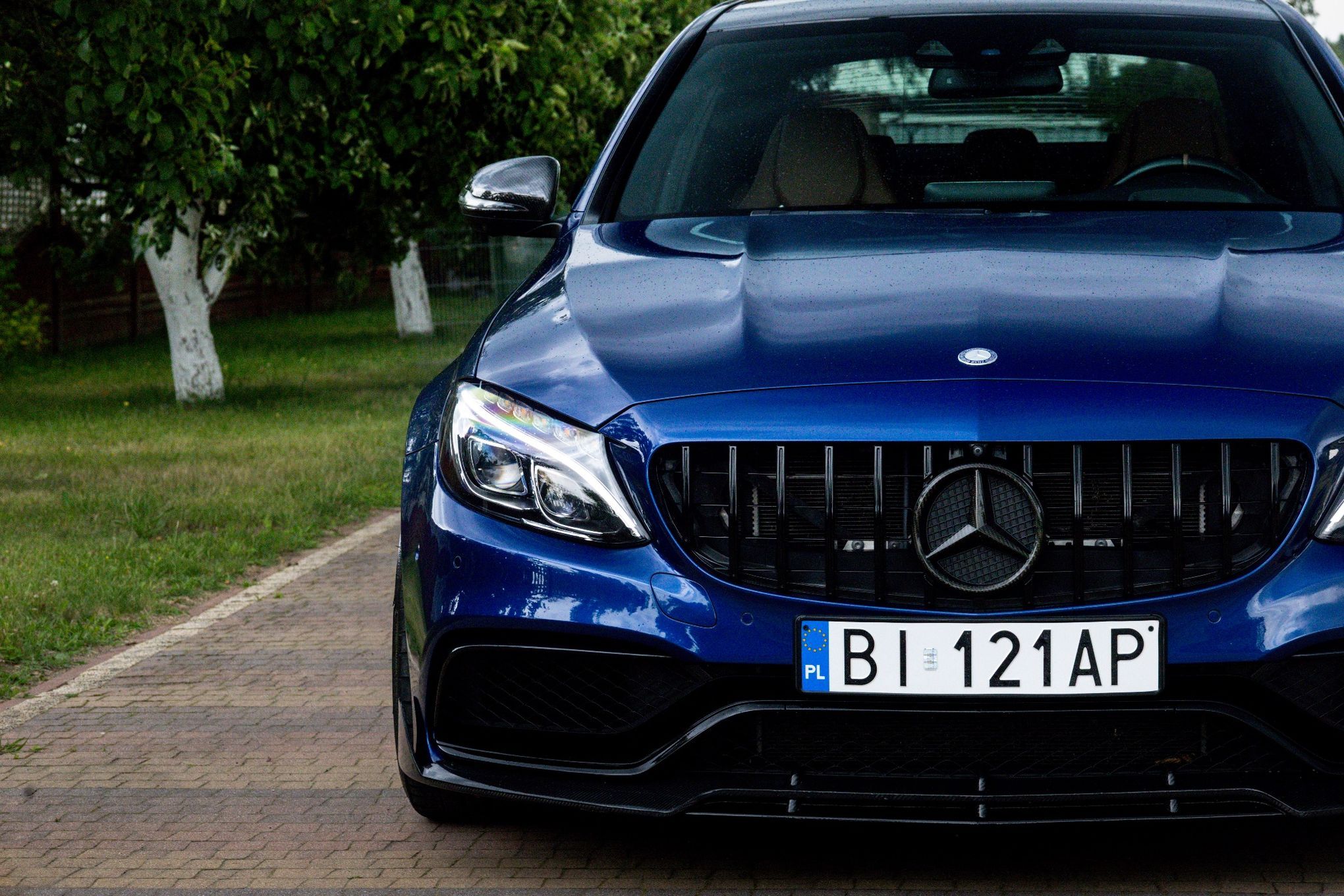 Mercedes-Benz Klasa C Najszybsze C63S 803HP & 1049Nm Metanol Carbon BRABUS Salon PL PPF TOP