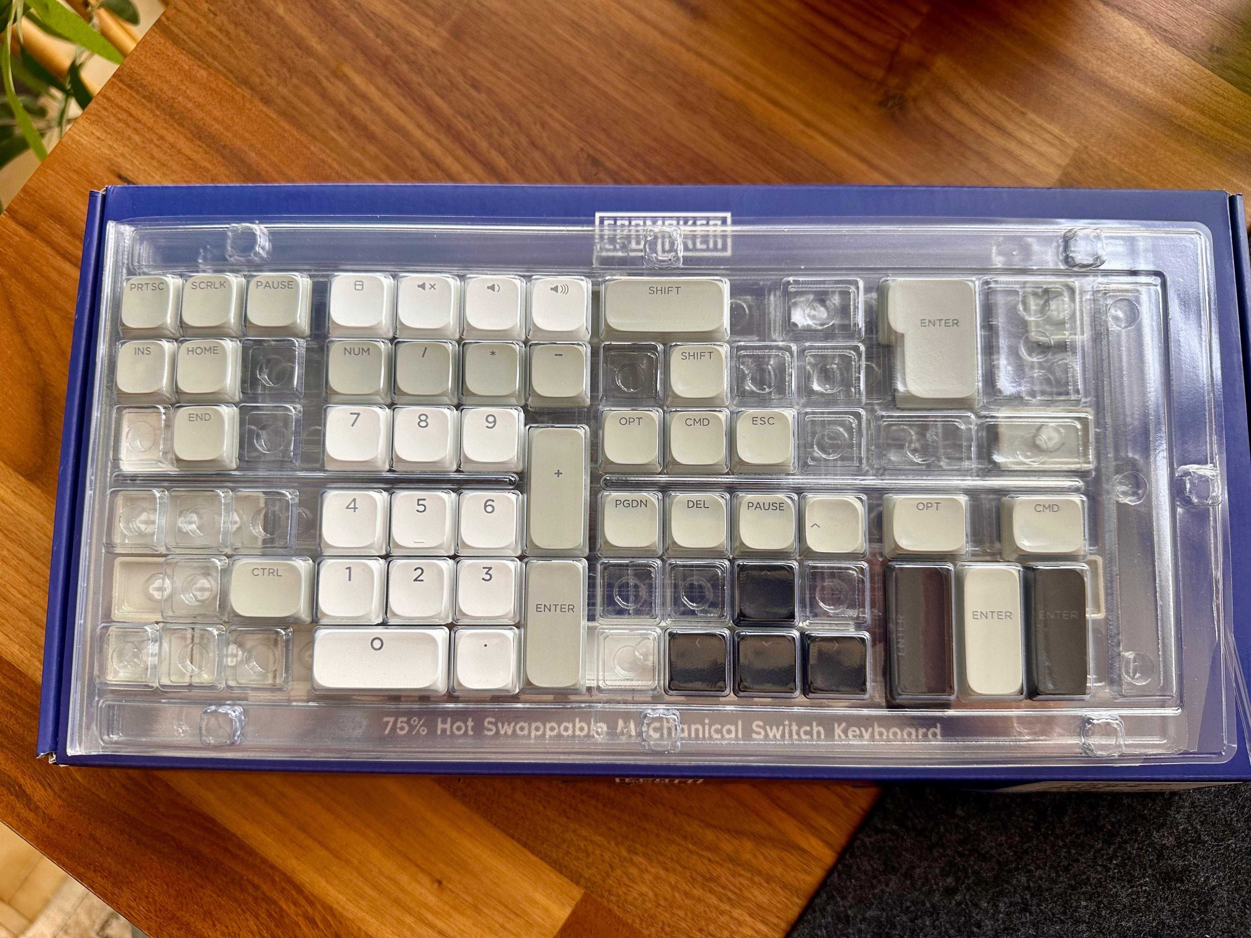 Teclado Mecânico Epomaker TH80 Pro — Bom estado