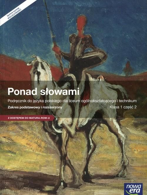 Ponad Słowami 1 Język Polski Podręcznik Z Dostępem