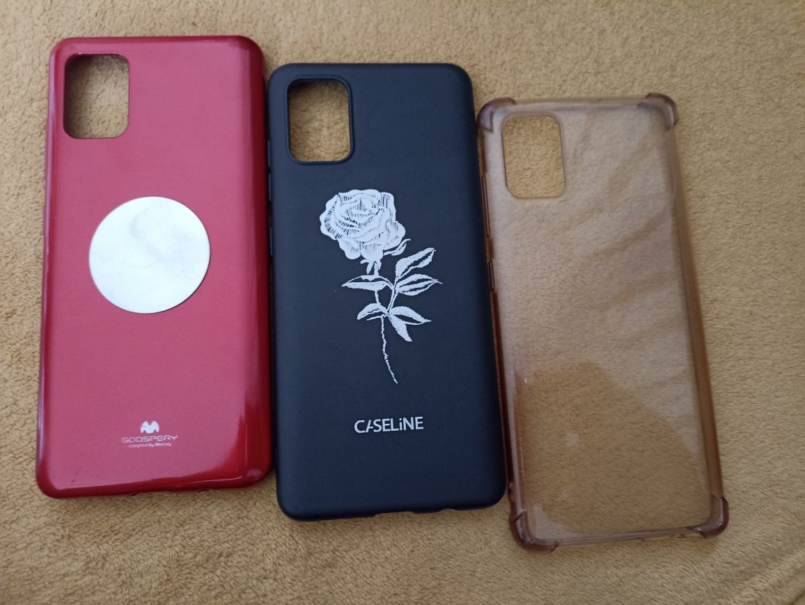 Etui Samsung A51 + szkło hartowane 9H + uchwyt samochodowy