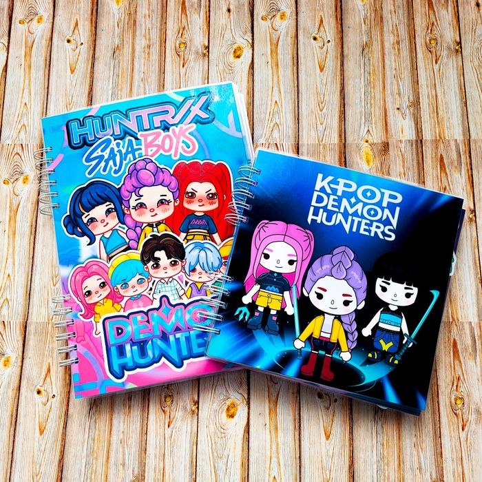 Zestaw książek 2 szt. K-pop Demon Hunters. Lamibook