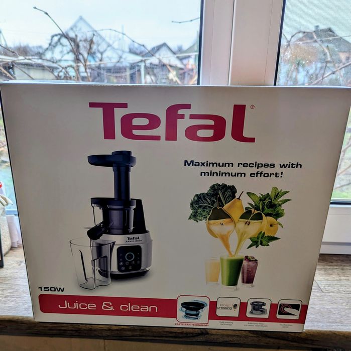 Соковижималка  шнекова Tefal