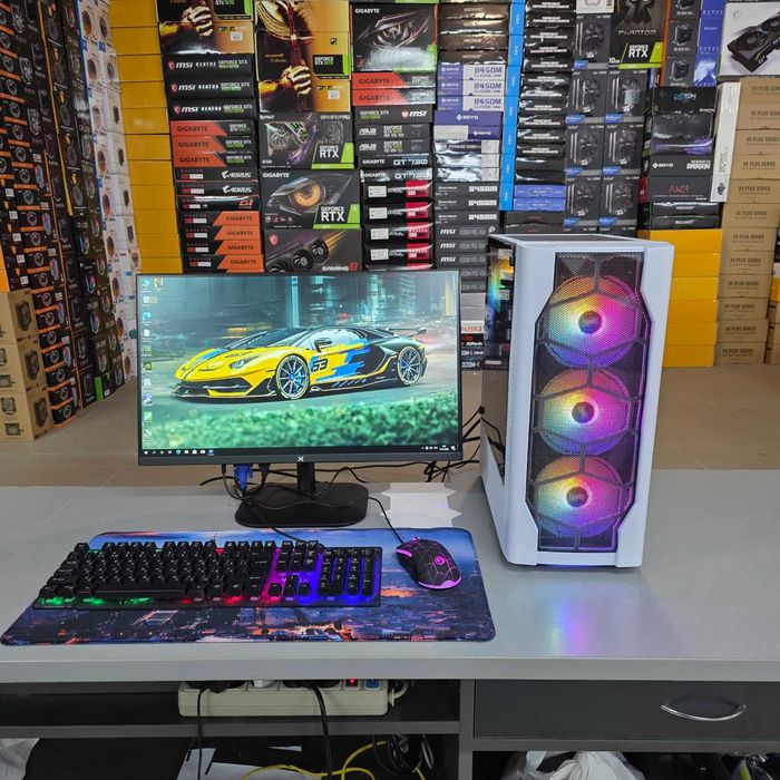 Компютер Новий Ryzen 5 7500f, RTX 5060, 32GB DDR5, SSD 1TB NVMe, B650