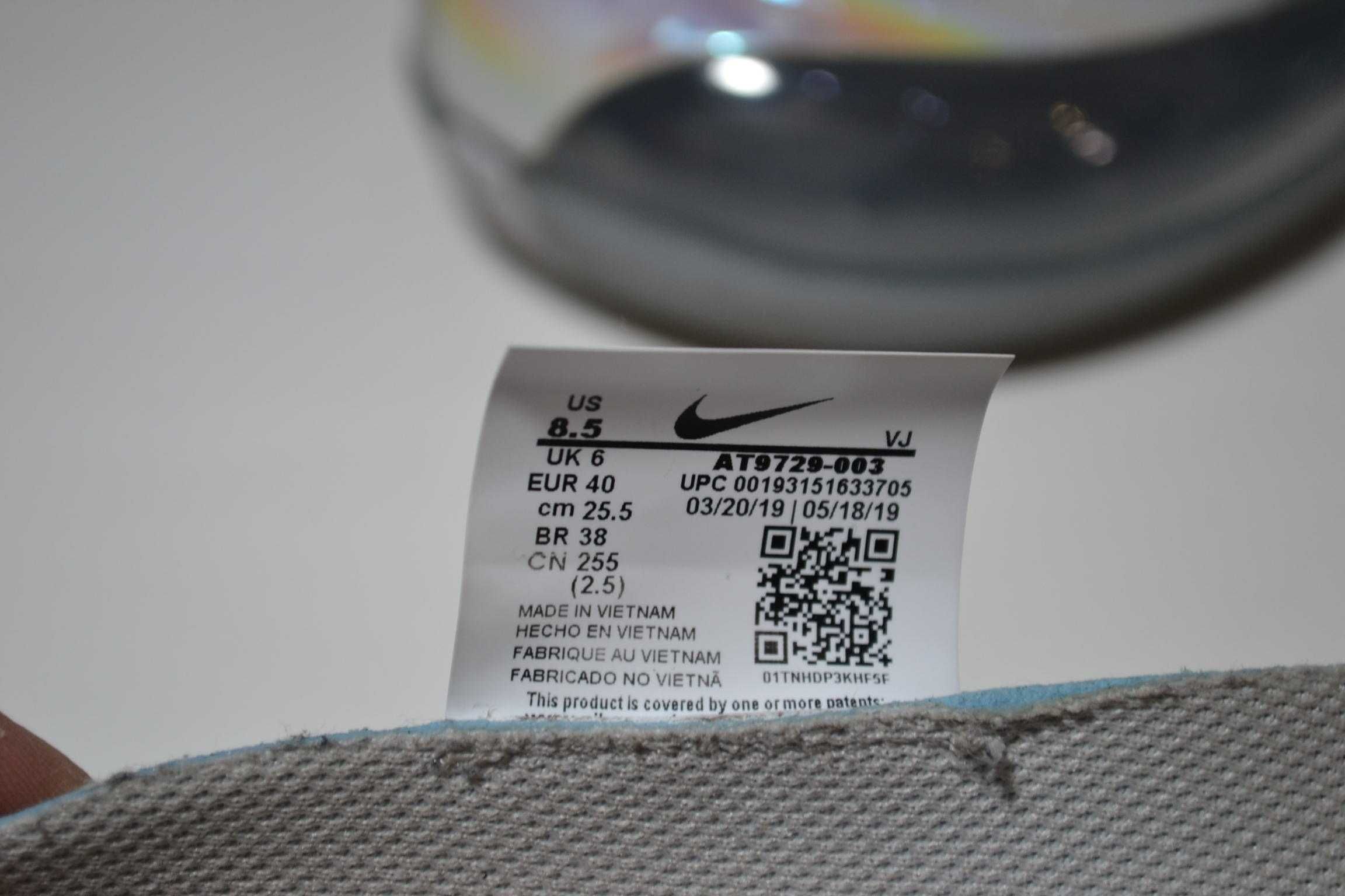Nike air max box 39-40р кроссовки кожаные. оригинал 2019г.в