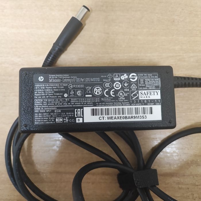 HP блок питания 65W 19.5V-3.33A