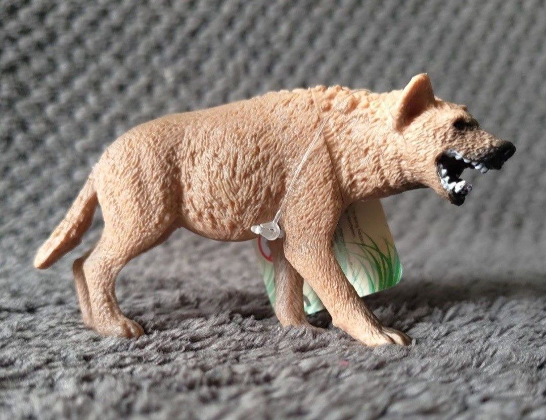 ZOO dzikie zwierzęta hiena figurka tworzywa