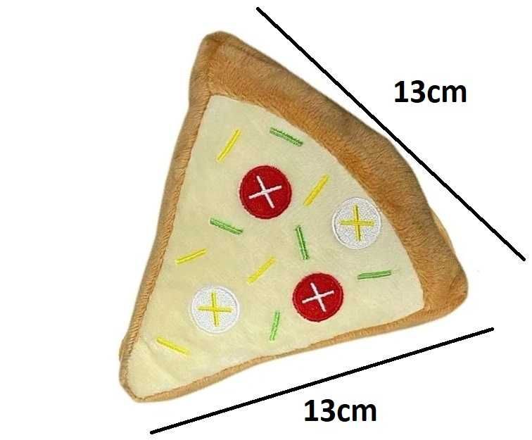 Zabawka Pluszowa Dla Psa Pizza Piszczałka Piszczy Piszcząca