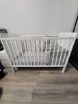 Łóżeczko Woodies Modern Cot 120x60 materac ochraniacz
