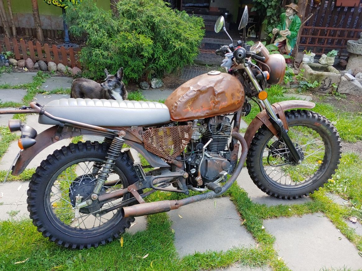 Ratbike zrobiony z Romet ogar cafe 125