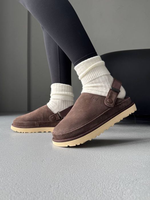 36-41 р угги клоги Ugg Goldenstar Clog Brown