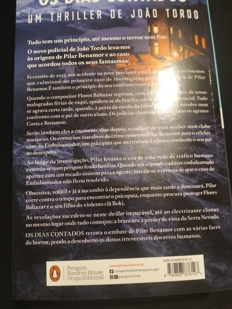 João Tordo Os dias contados