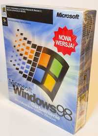 System Windows 98 box FABRYCZNIE ZAFOLIOWANY!!!