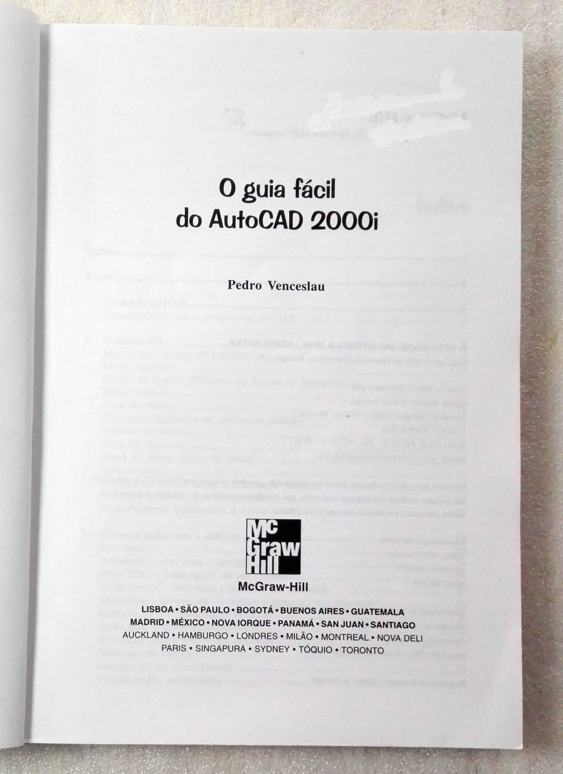 Livro O Guia Fácil do Autocad 2000i – Série Enter