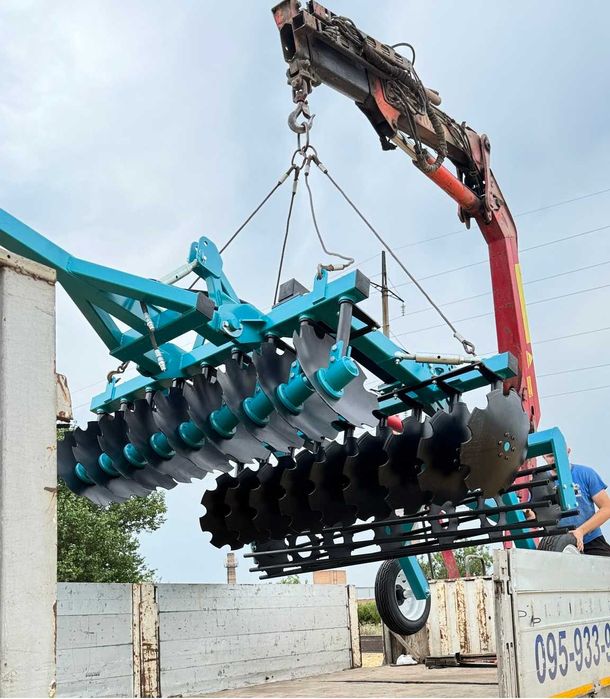 Борона дисковая прицепная 24м 32м  під трактор МТЗ ЮМЗ Т 150