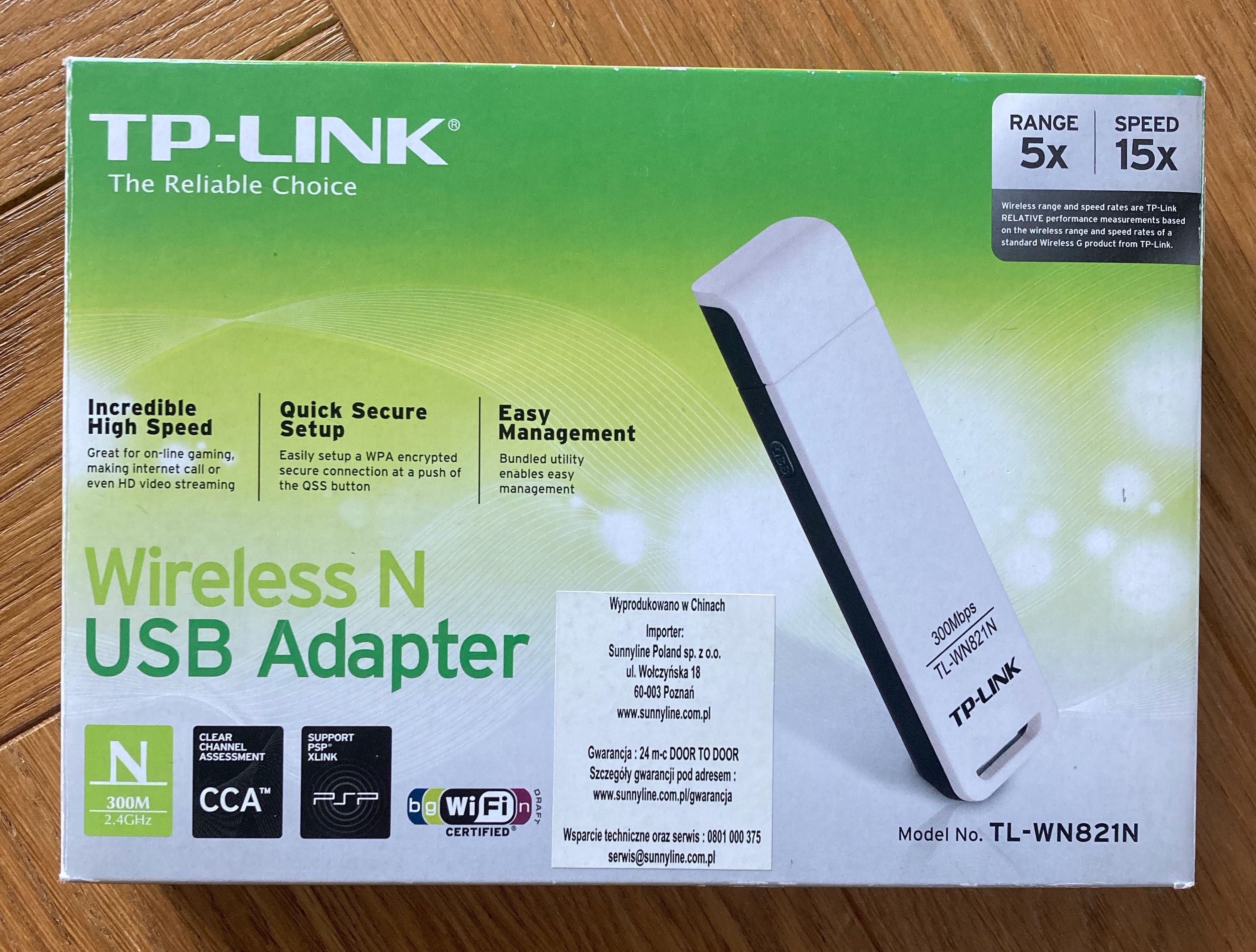 Karta sieciowa USB TP-Link TL-WN821N
