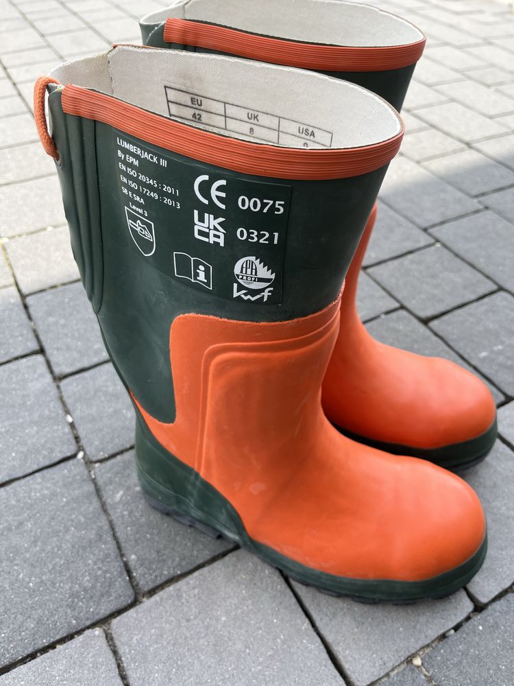 Buty ochronne dla pilarzy LUMBERJACK III