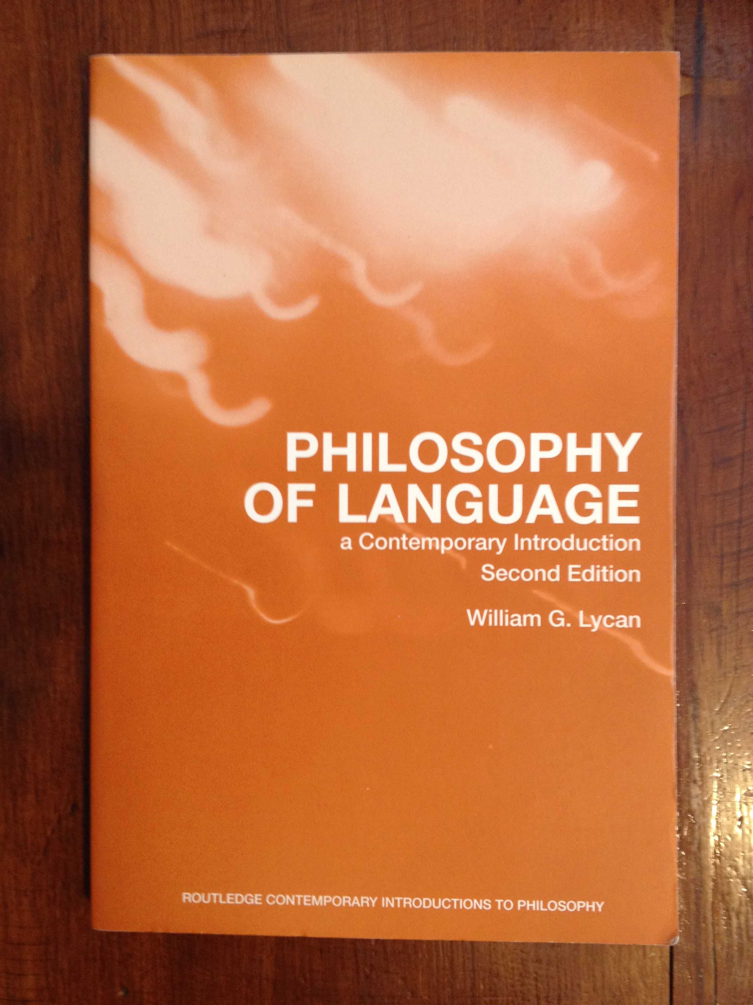 William G. Lycan - Philosophy of Language