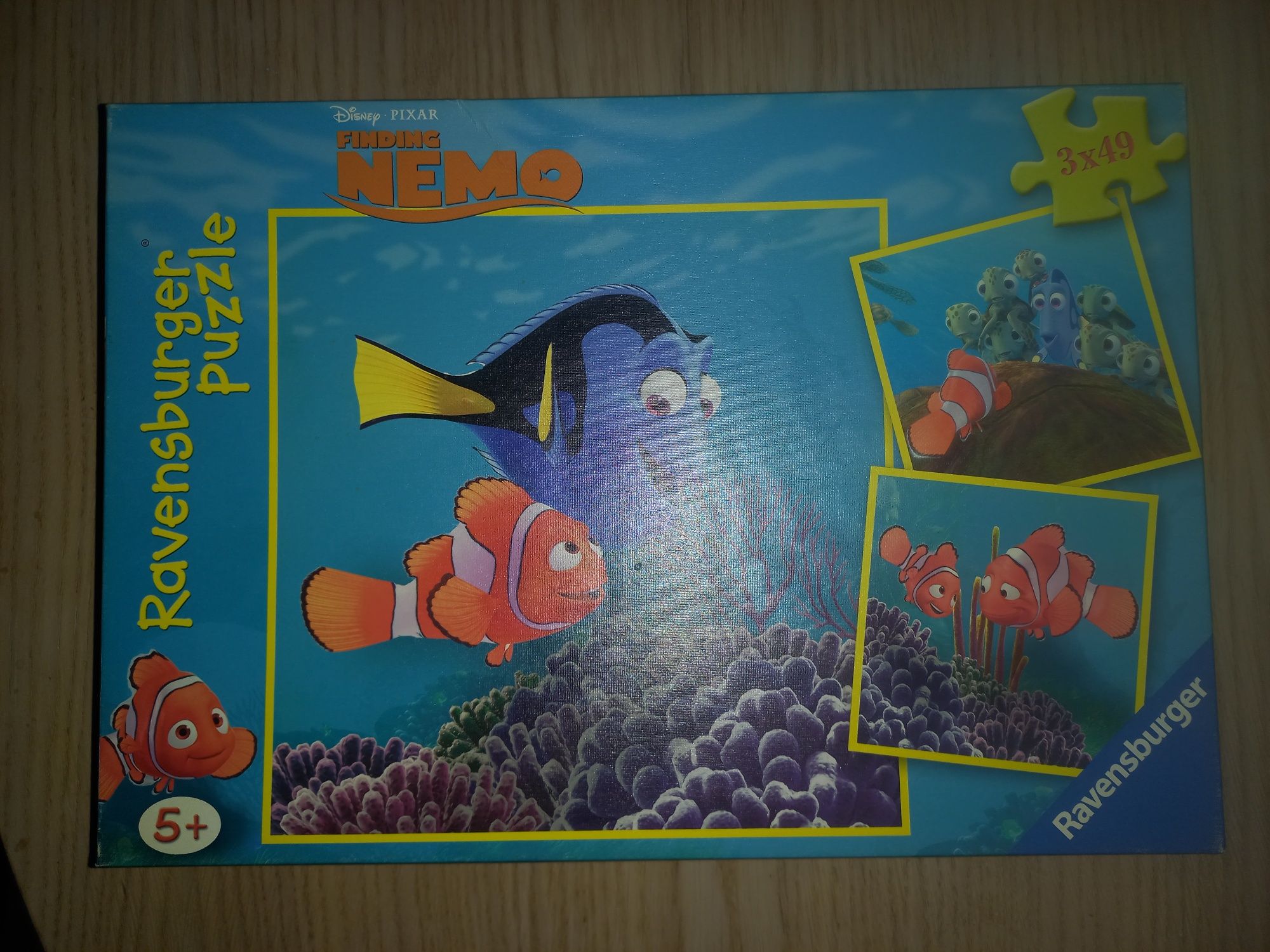 Puzzle Gdzie jest Nemo 3w1 (3 x 49) Ravensburger