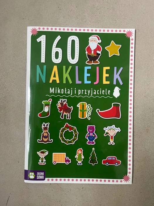 160 naklejek Mikołaj i przyjaciele  NOWA