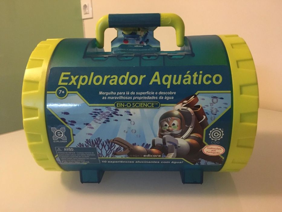 Kit Infantil de Experiências- Explorador Aquático- Como NOVO
