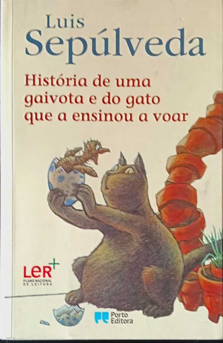 Livro "História de uma gaivota e do gato que a ensinou a voar"