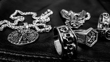Sygnet czaszki pierścień czacha obrączka rock metal gotyk moto HD skul