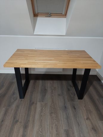 Stół loftowy, dębowy 150x85