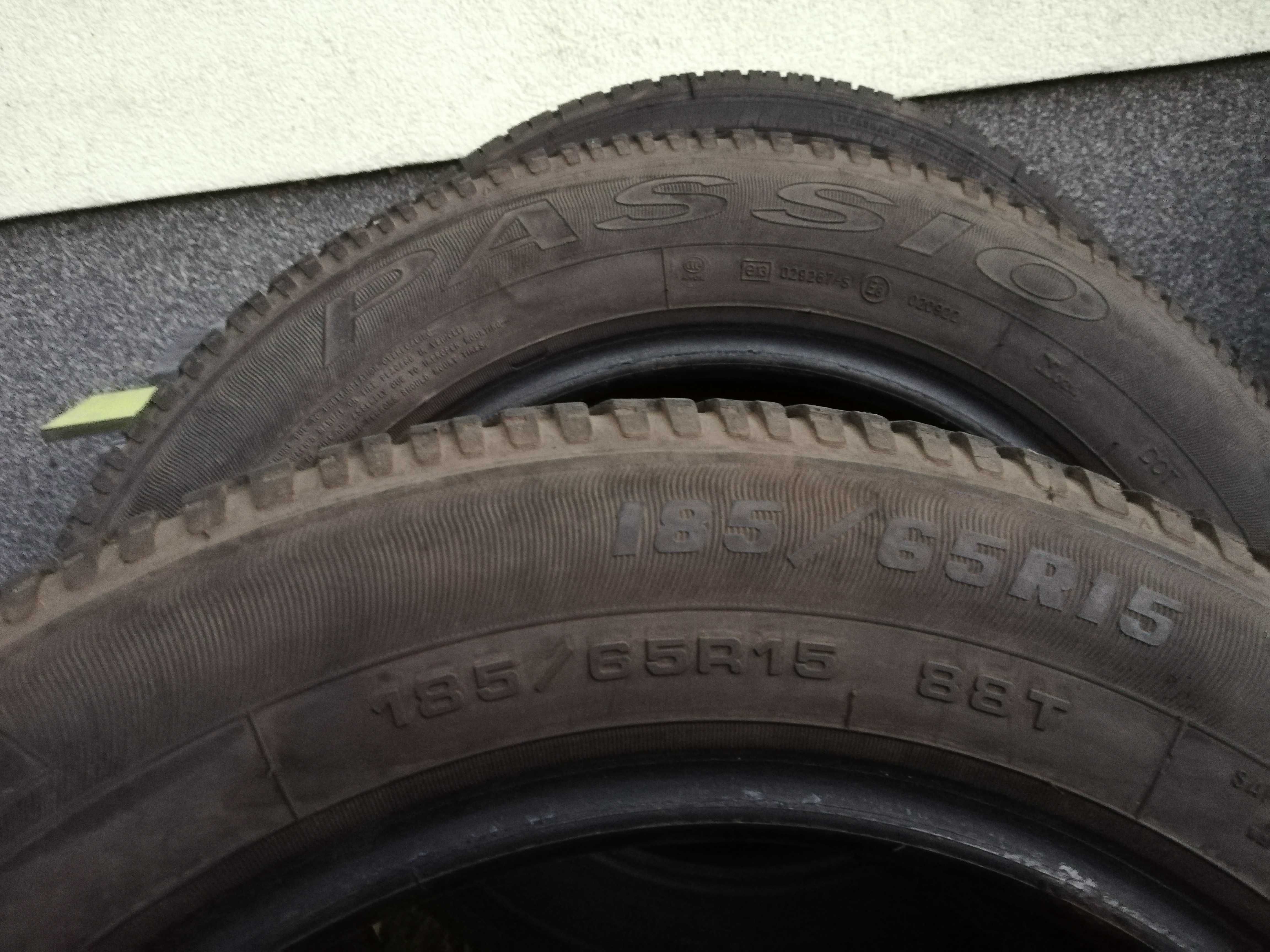 2 opony letnie Dębica 185/65R15. Bieżnik 5mm.