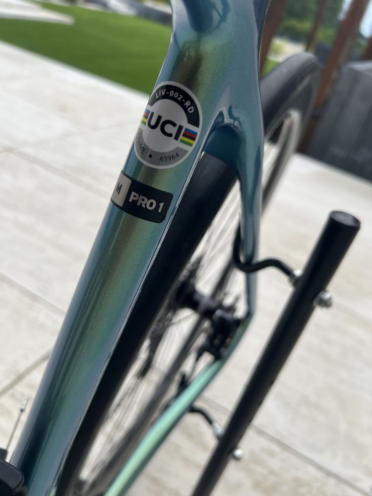 Szosa Giant Liv Langma PRO1 Disc Ultegra miernik mocy roz M damski