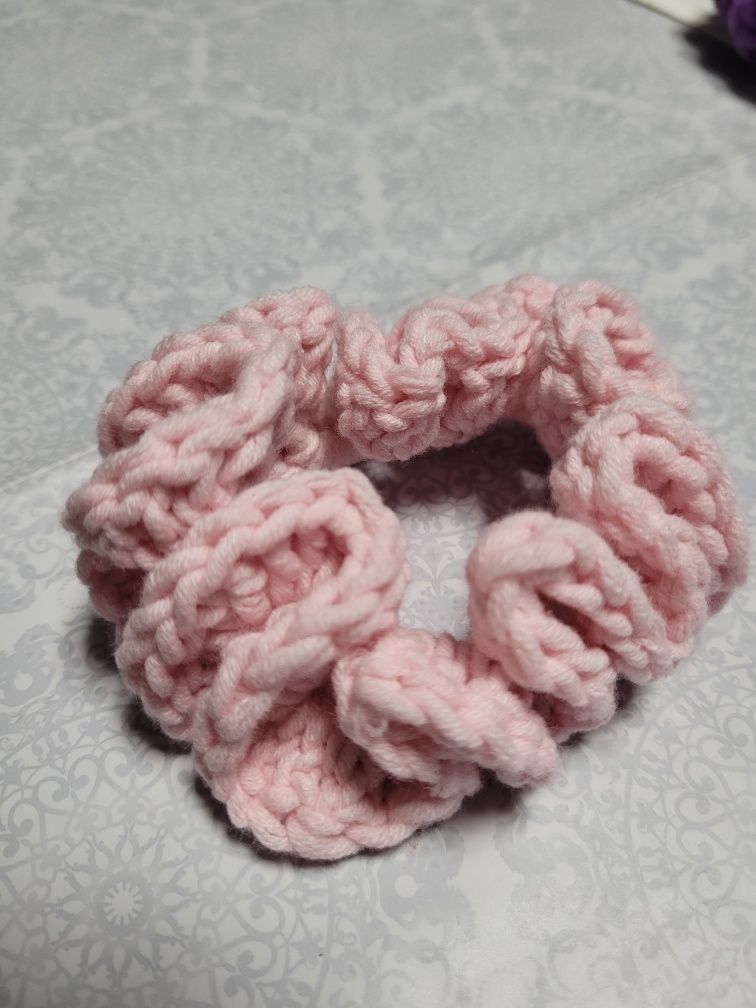 Scrunchie do włosów! handmade