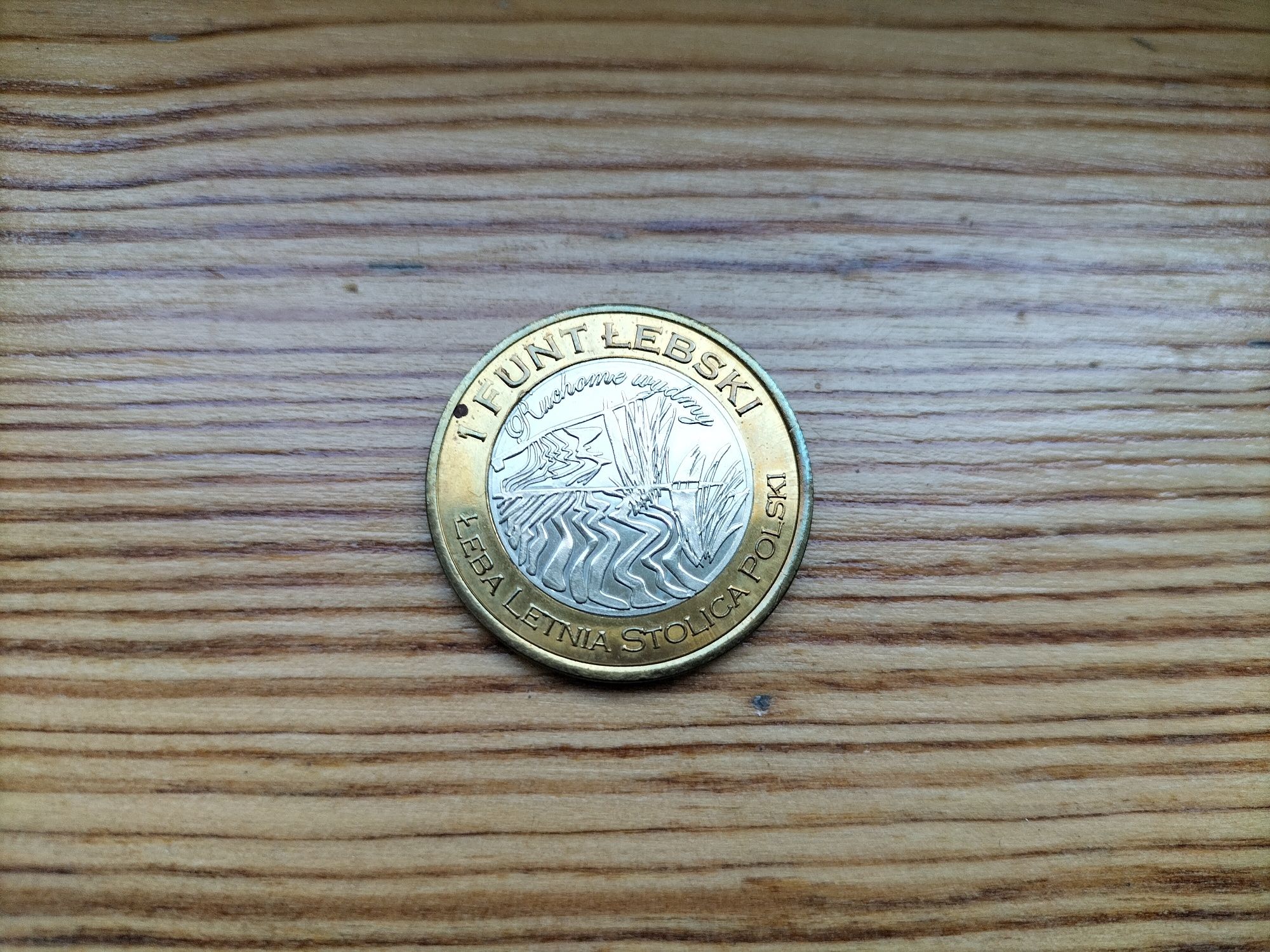 Moneta pamiątkowa 1 funt łebski 2009
