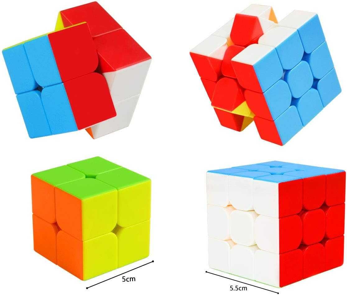 Zestaw kostek Cooja 2x2 3x3 Pyraminx Megaminx Lustrzana kostka. P768