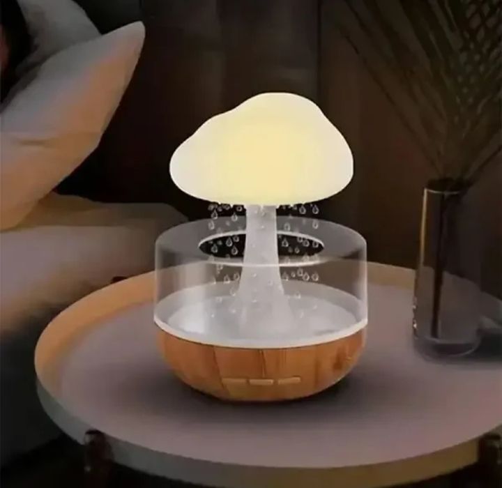 Увлажнитель воздуха, подсветкой, Rainy Mushroom, аромадифузор, ночник