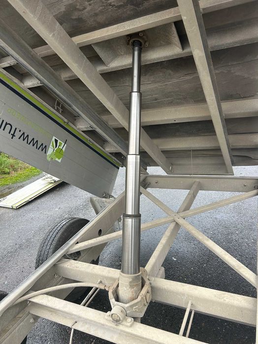 Przyczepa wywrotka kiper 3500 kg 3,5 tony SARIS C3500 lekko uszkodzona