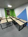 В наличии офисные столы и стеллажи мебель оптом и в розницу лофт