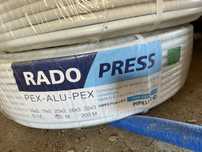 Rura PIPELIFE Radopress PEX / AL/ PE-X 16x2 200 mb  3 sztuki
