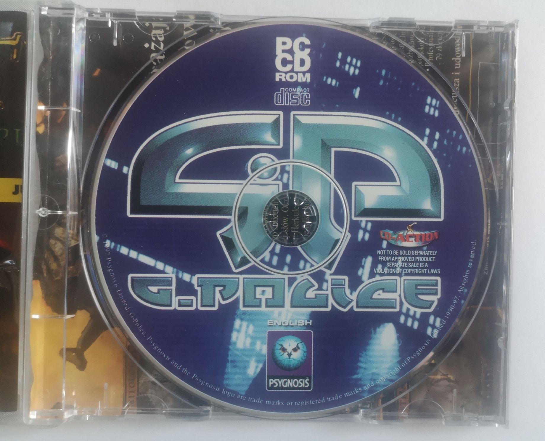 G-Police cd-action gra retro PC